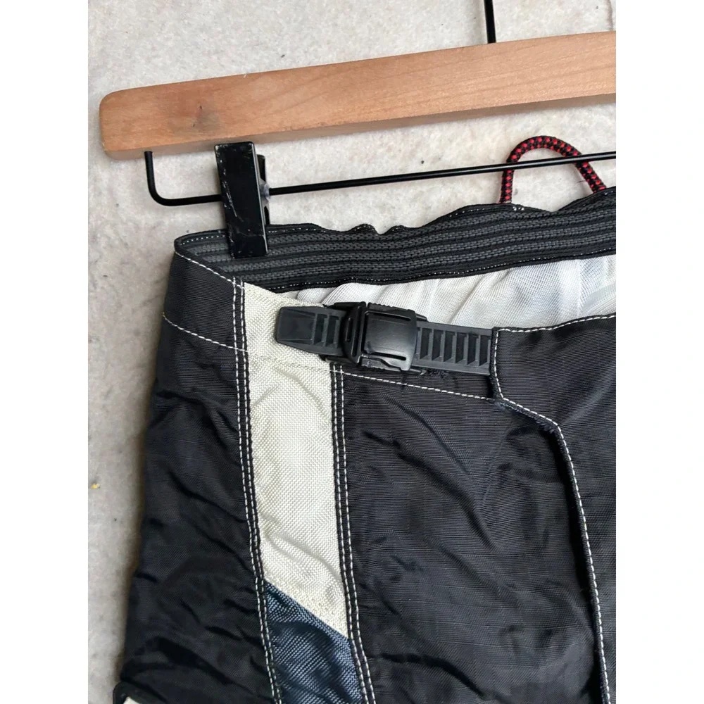 Fox Racing Motocross Pants Mens 34 Black Grey White MX BMX Riding Gear Vintage